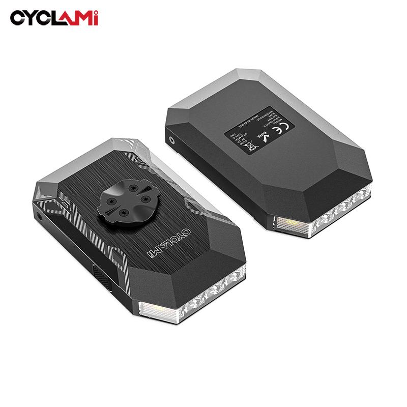 CYCLAMI CL350 Bike Headlight For Garmin XOSS IGPSPORT Magene GPS G2 4000mAH Rechargeable Bicycle Front Lamp with Gopro Adapter