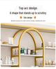 Multifunctional Light Luxury Display Shelf for Cosmetics & Nail Art