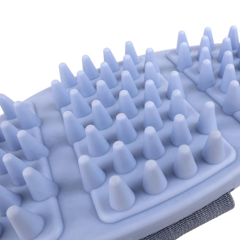 Soft Oval Horse Grooming Brush - Bendable Massage Comb