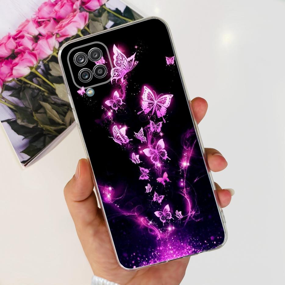 Чехол для Samsung Galaxy A12 F12 M12 Новая Мода Расписная Задняя Крышка Мягкий Силиконовый Чехол для Телефона Для Samsung M12 A 12 GalaxyA12 Корпус