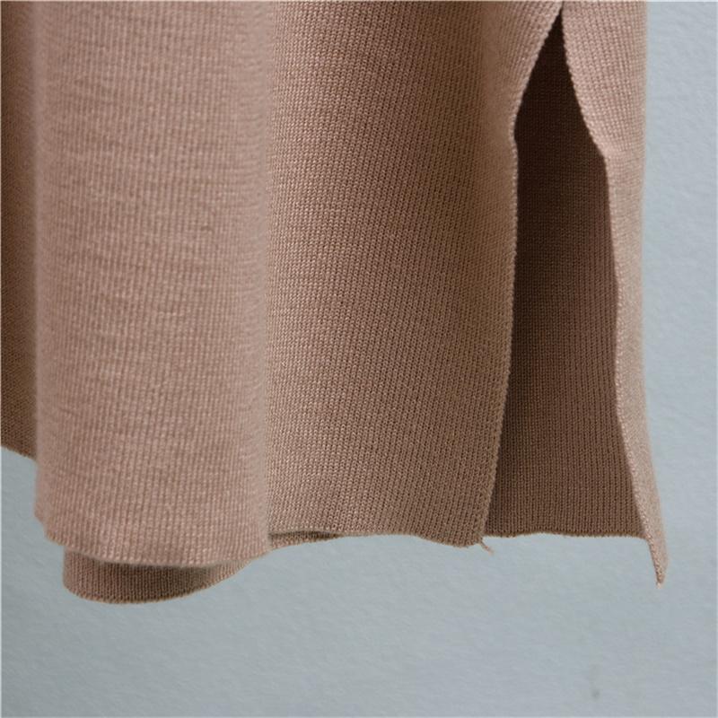 Женский осенний модный длинный вязаный кардиган, платье-жилет без рукавов в комплекте с длинным вязаным кардиганом, набор из двух предметов