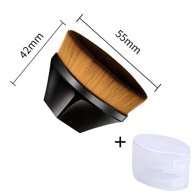 Foundation BB Concealer Brush Makeup Brush Soft Hair Makeup Brush Dry and Wet Dual Use No Powder Nail Dust Clean Ladies Makeup Tools Beauty Makeup