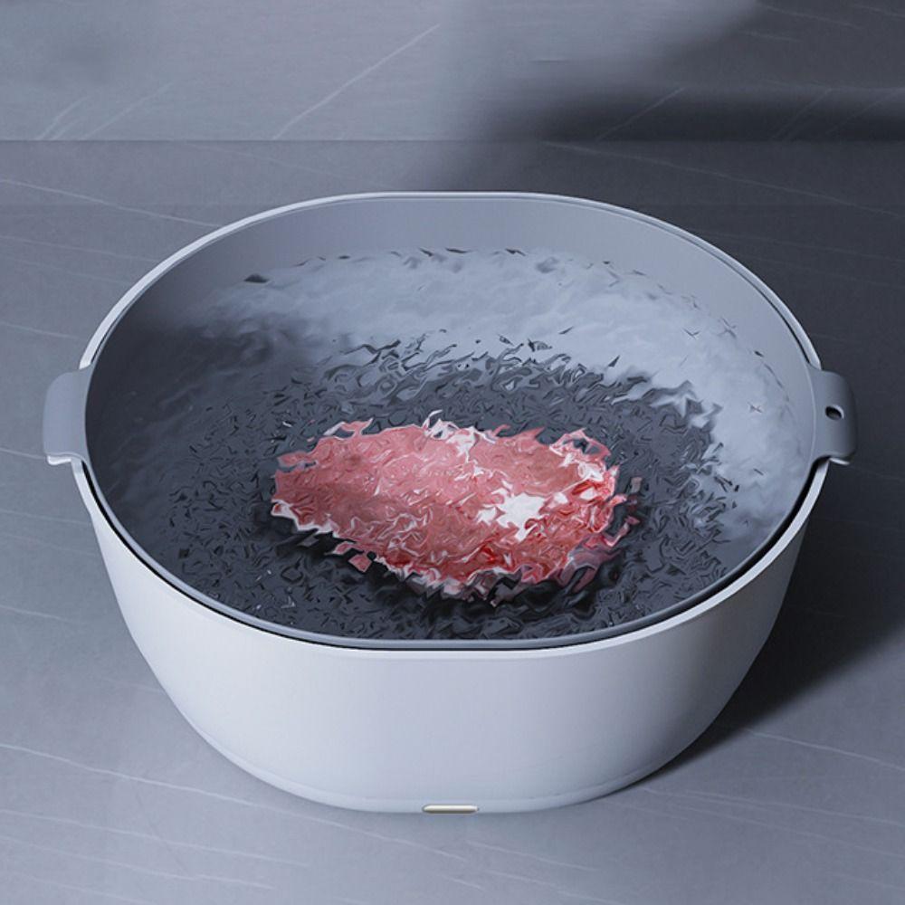 Shock-absorbing Electric Vegetable Washing Basket Vegetable Fruit Purifier  for Vegetable Fruits