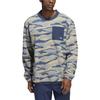 Adidas Sweatshirts Men's Multicolor Crew Neck Moderate Regular HF6525