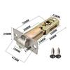 1Pcs Stainless Steel Door Lock Latch Lockbody Internal Bolt Catch New Lock Tongue Core  Hardware