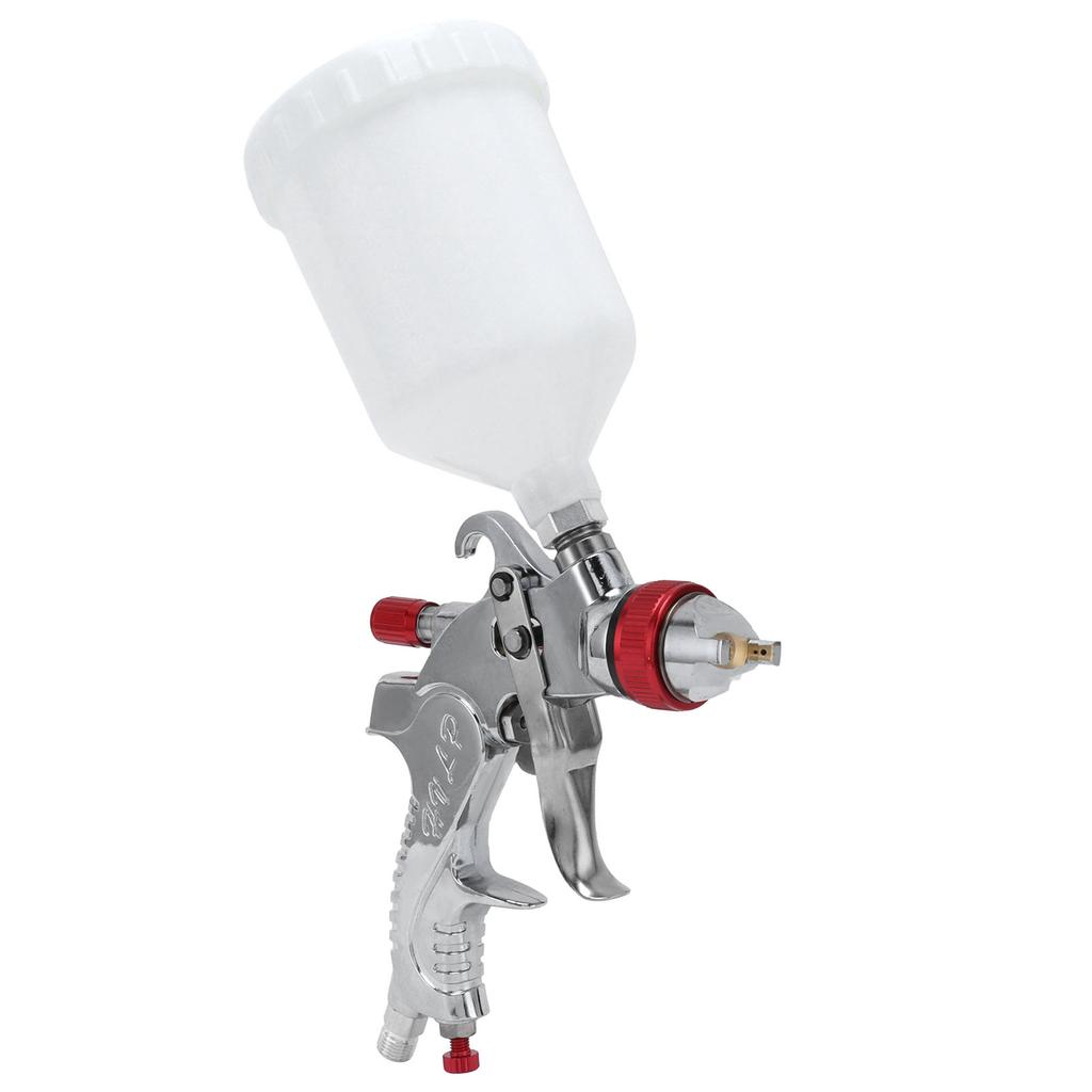 HVLP Spray Gun Manual Gravity Feed Spray Gun with 1.4/1.7/2.0mm Nozzles Paint Sprayer Kits