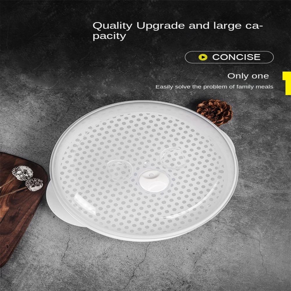 Dumpling Rice With Lid Round Cooking Container Microwave Special Oven Steamer Plastic Steamer