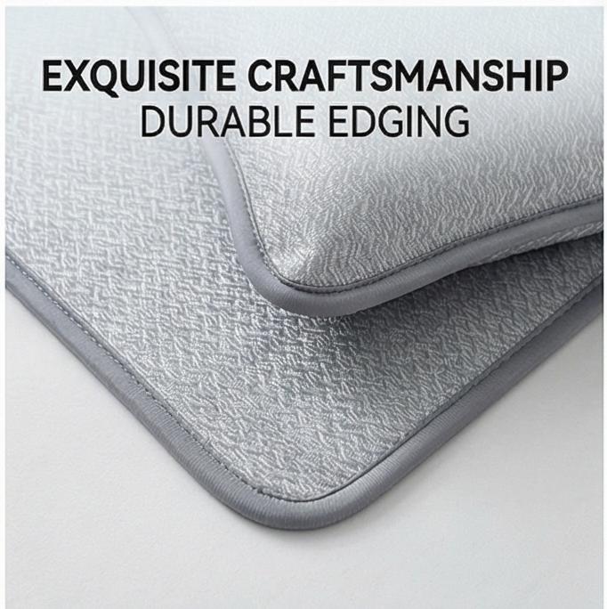 New Houndstooth Ice Silk Cooling Mat, Soft Foldable Washable Comfortable Mat, Multiple Sizes for Dorm Bedroom Kids Summer Use