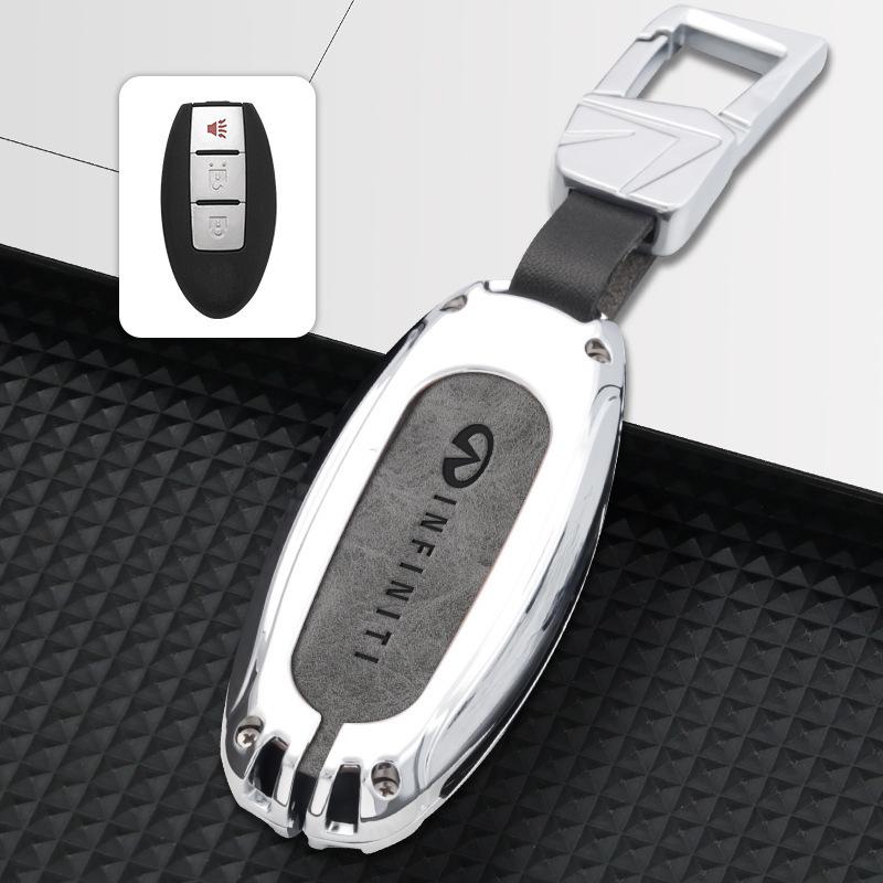 Infiniti QX50, Q60, Q50L, Q70L, G25, QX30, ESQ, FX35 Car Key Case for Men and Women