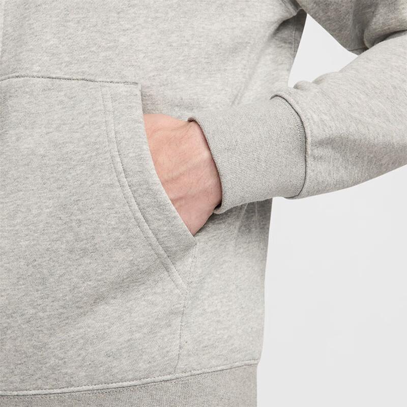 Nike Худи Club Nsw Флис Модная Универсальная Теплая Куртка Мужская худи BV2646-063