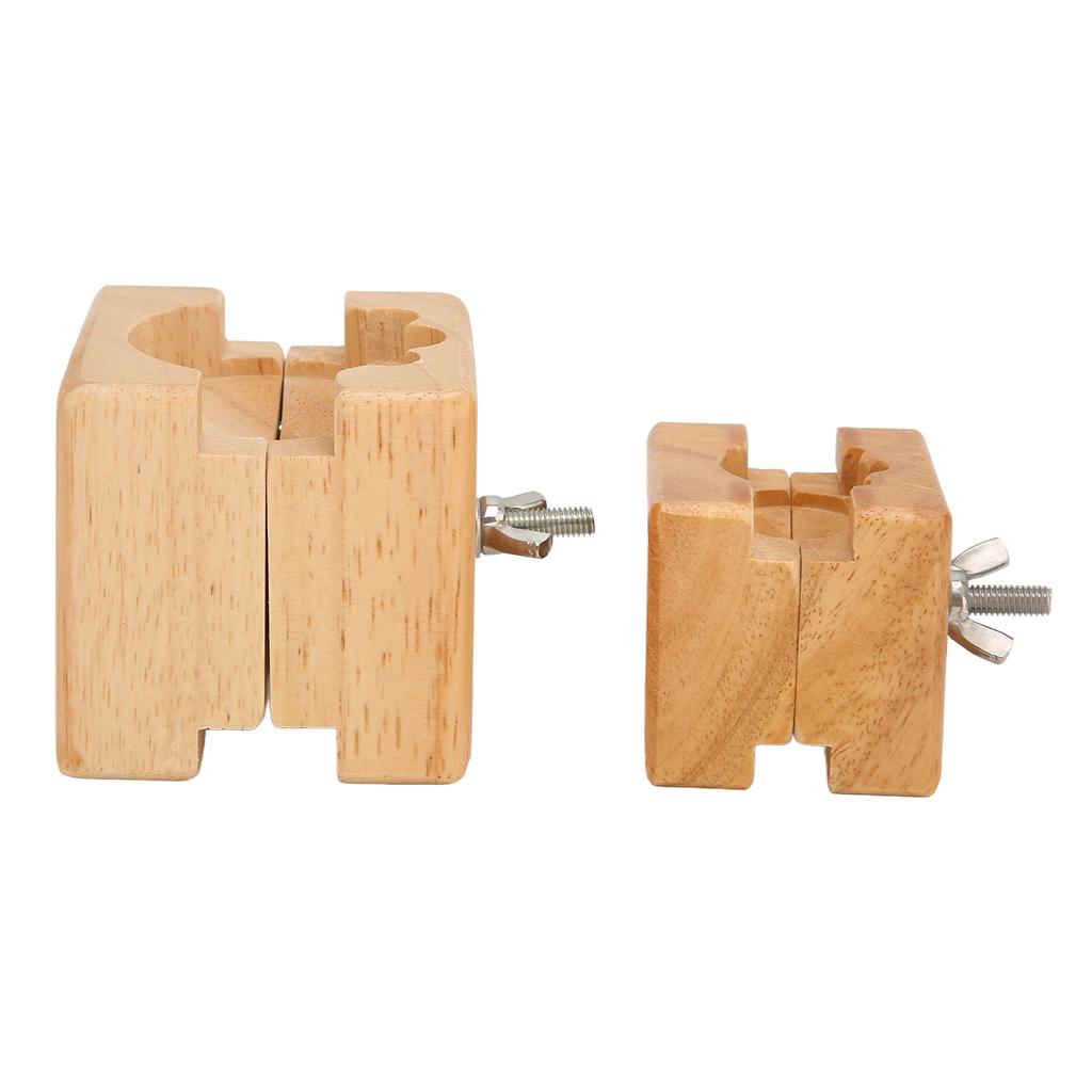 2 шт., деревянный держатель для механизма часов, основа для открытия корпуса часов, инструмент для ремонта часов