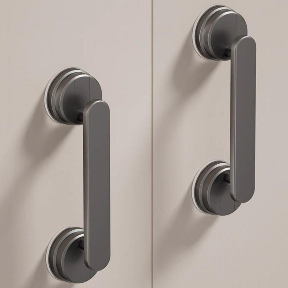 1/2Pcs Removable Sliding Door Handle Anti-slip Bathroom Shower Auxiliary Handle Bathtubs