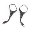 Black Rearview Side Mirrors For Suzuki GW250 Inazuma 14-17 DL250 V-Strom 06-18