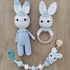 Elisa Amigurumi Knitting Newborn Rabbit Set