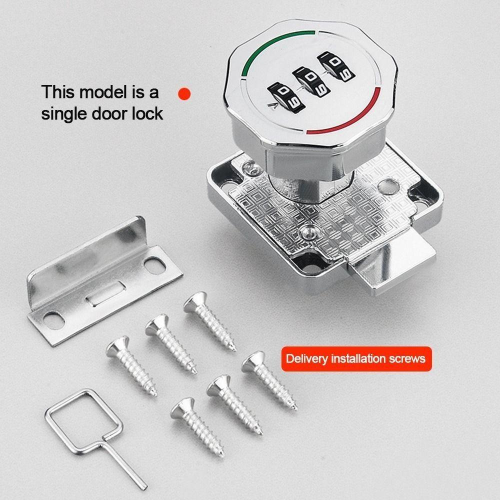 Главная Безопасность Ящик Кодовый Замок 3 Цифровой Код Шкаф Кодовый Замок Пароль Шкафчик Шкаф
