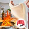 Emergency Fireproof Blanket with Handle Flame-Retardant Protection Lightweight Widely Used Glass Fiber Blanket