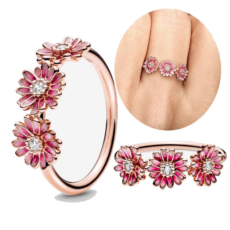 Princess Tiara 925 Silver Sparkling Butterfly Heart Rings For Women DIY Jewelry,Gift, Wedding