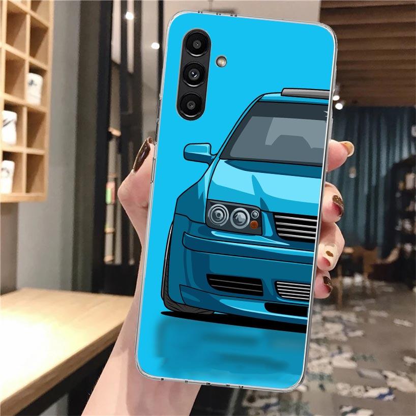 Крутой чехол для телефона MK4 MK5 Golf Car Soft для Samsung Galaxy A17 A16 A26 A36 A56 A15 A14 A13 A55 A54 A53 A35 A34 A33 A25 A24 A23 A05