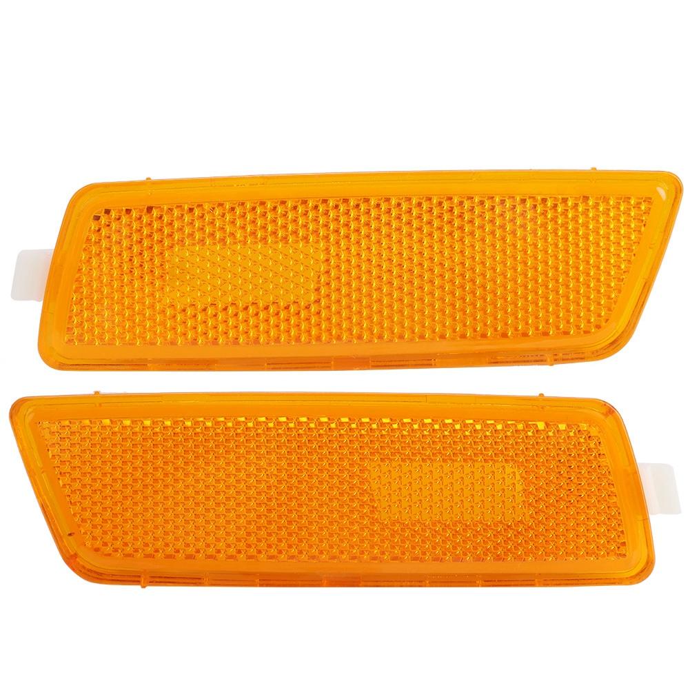 Front Pumper Side Marker Signal Light Lamp Set For Golf 2006 R32 Rabbit(one Pair)