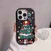 Phone Case for Huawei Nova 10 7 9 SE P30 Pro Honor 50 Cover Merry Christmas Tree Gift Silicone Plating Metal Lens Korean Fundas