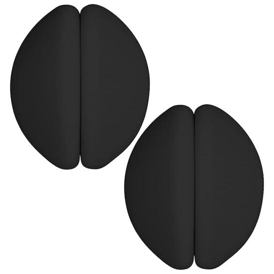 2Pairs Shower Curtain Magnets Strong Magnetic Rust-Proof Heavy-Duty Never Break or Fall Off Shower Curtain Holders