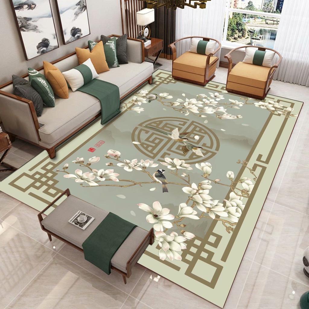 New Chinese Living Room Carpet Carpet Large Area Full Floor Mat Entrance Door Carpet Bedroom Bedside Carpet