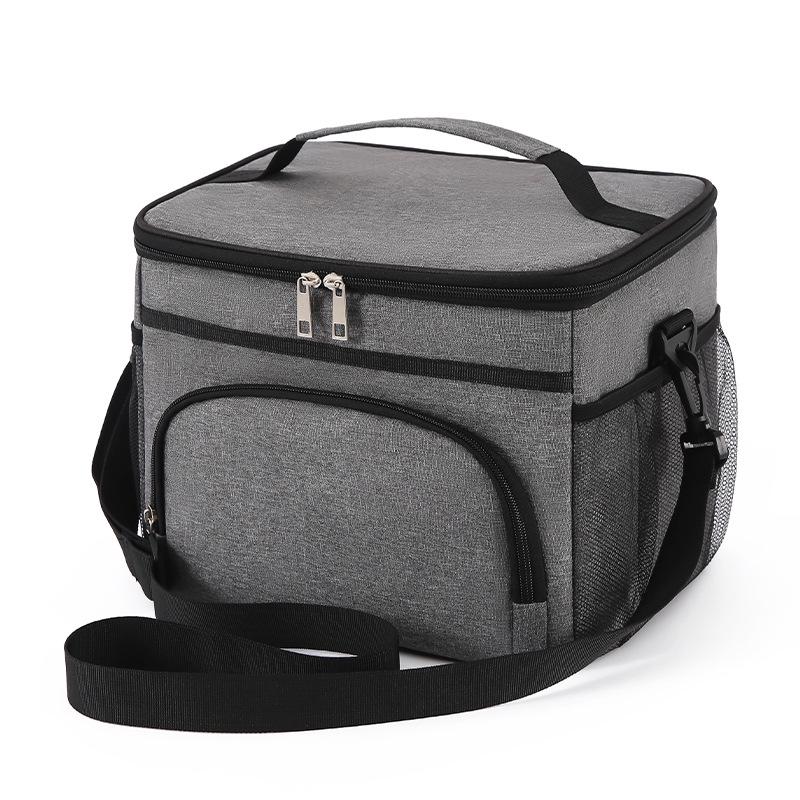 Waterproof Leak-Proof Insulated Picnic Lunch Bag: Portable & Durable for Hot and Cold Meals
