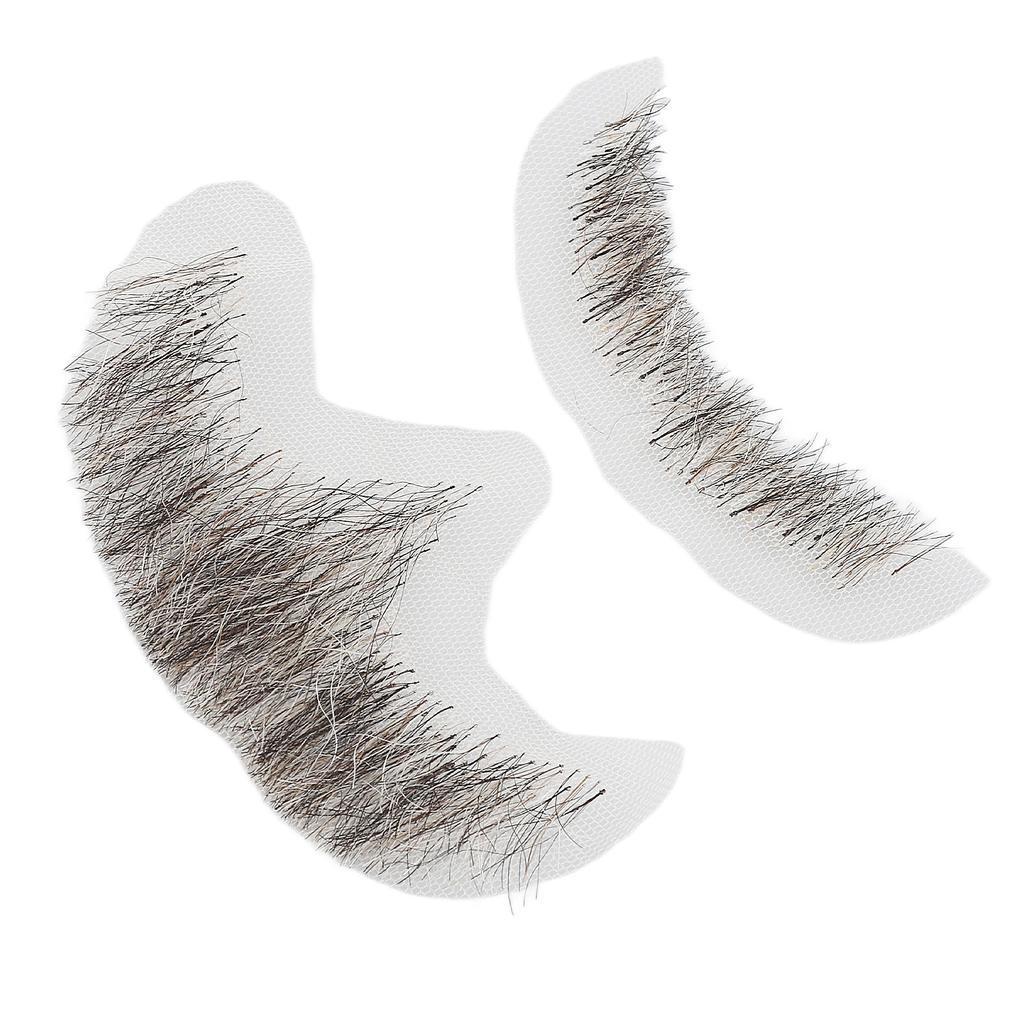 Поддельная борода для мужчин, косплей, макияж для вечеринки, поддельная борода, усы, реквизит для кино и телевизионных представлений