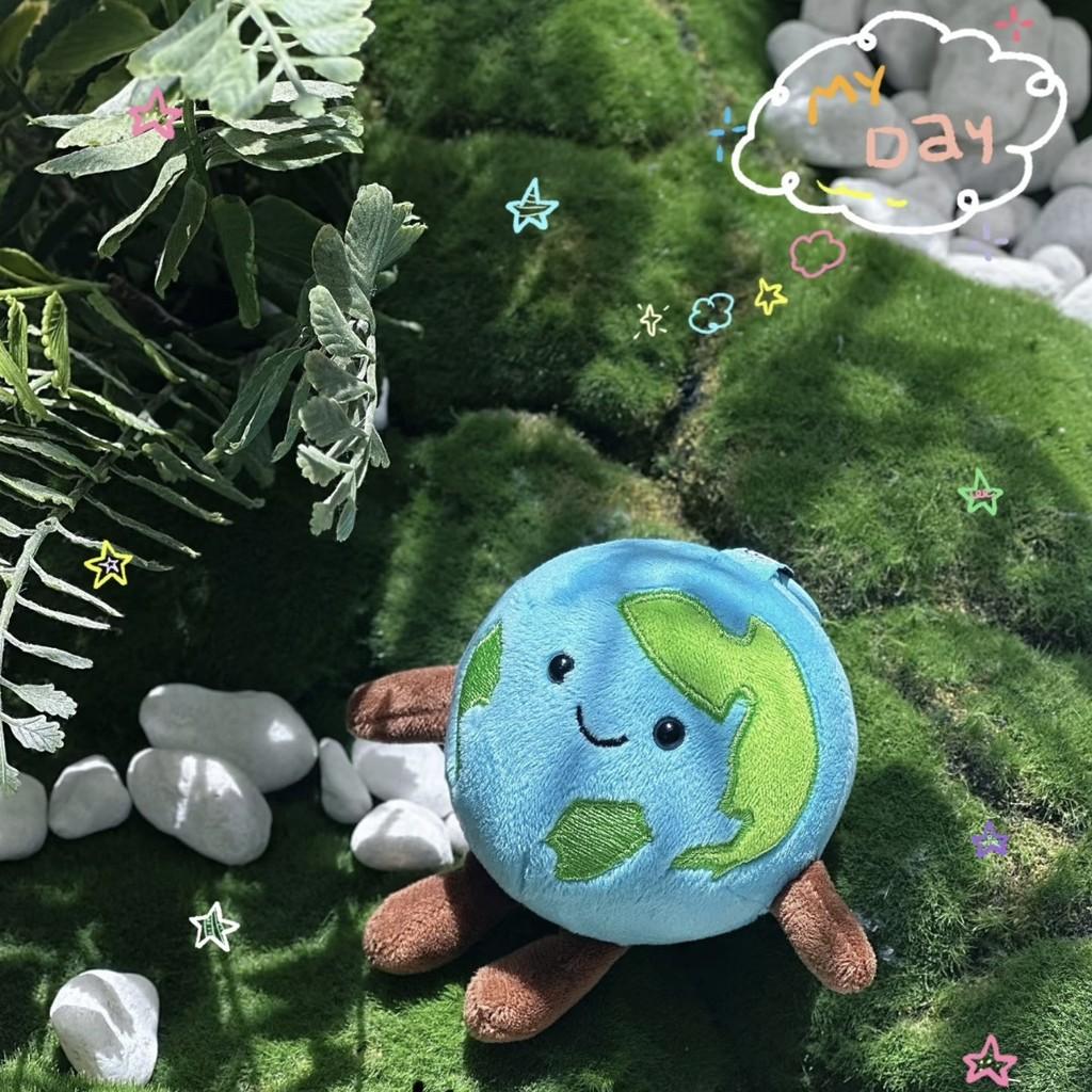 Плюшевая кукла на тему Земли с набивкой из полипропиленового хлопка для детского подарка и декора