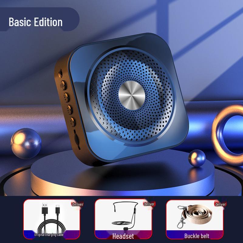 Мини-мегафон I5 Little Bee Bluetooth с микрофоном для использования в классе