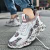 2025 Luxury Men's Casual Sneakers Ultralight Height-Increasing Platform Shoes Fashion Comfortable Wear-Resistant Tennis Shoes