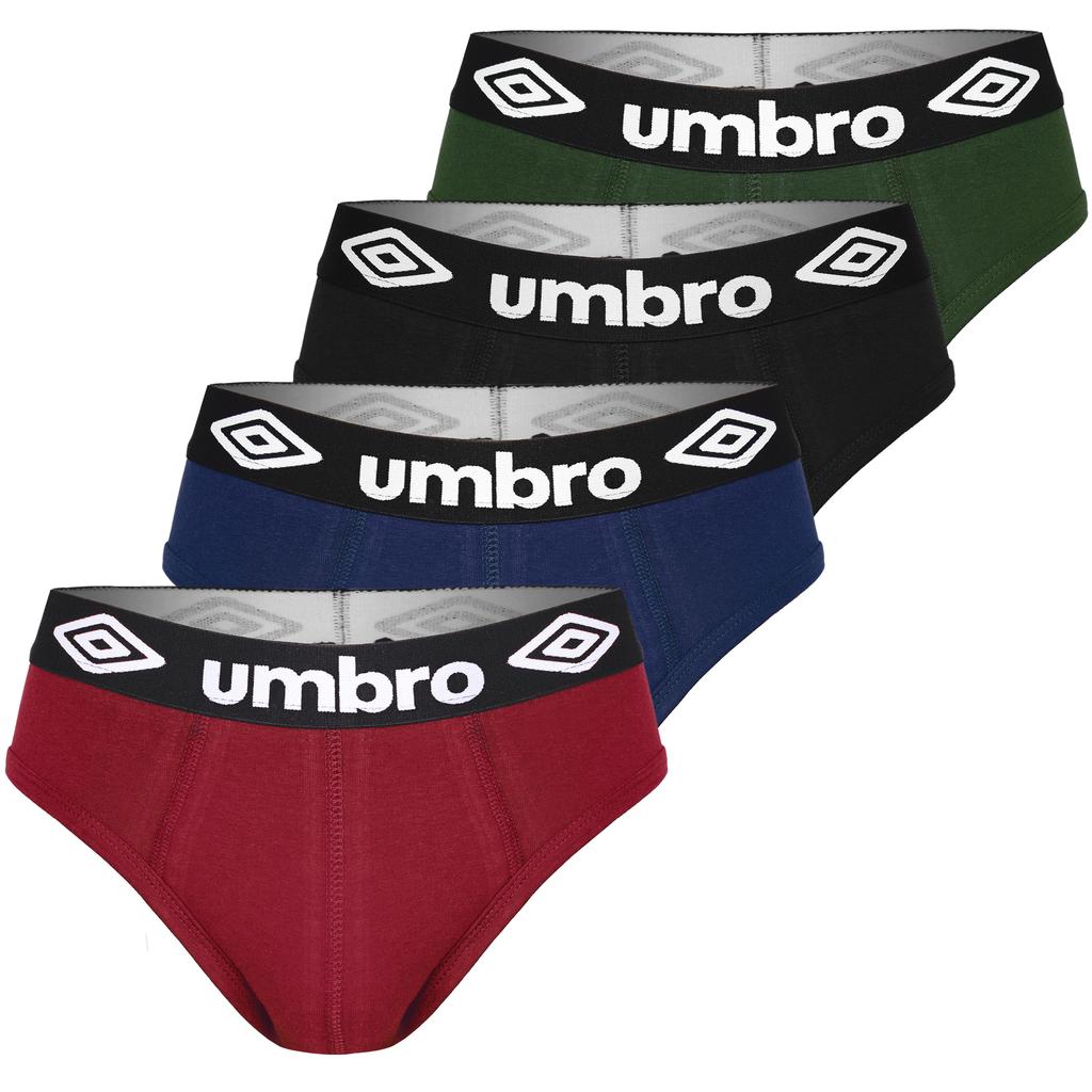 Трусы Umbro для мужчин, хлопок, набор, Bm206, 8 штук
