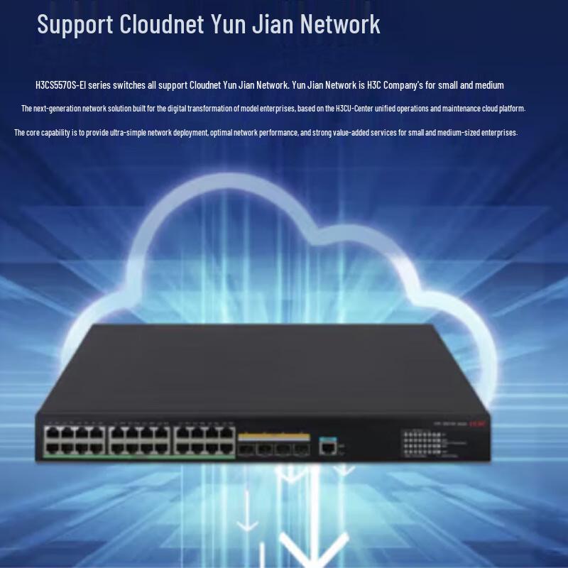 H3C S5570S-28S-EI Gigabit Layer 3 Ethernet Switch