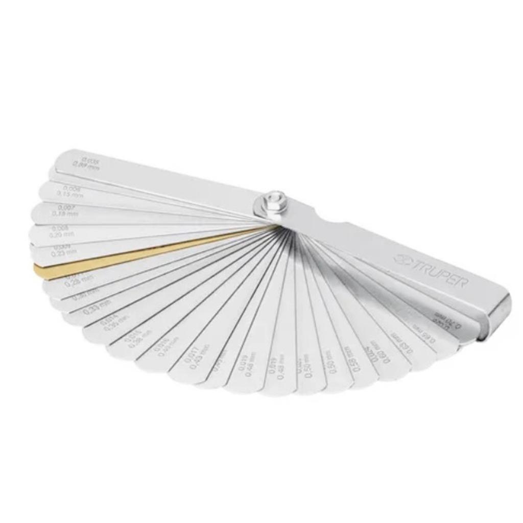 Щуп латунный 32 мм лезвие дюйм нержавеющая сталь точный складной широко используемый лезвие калибр для Wo