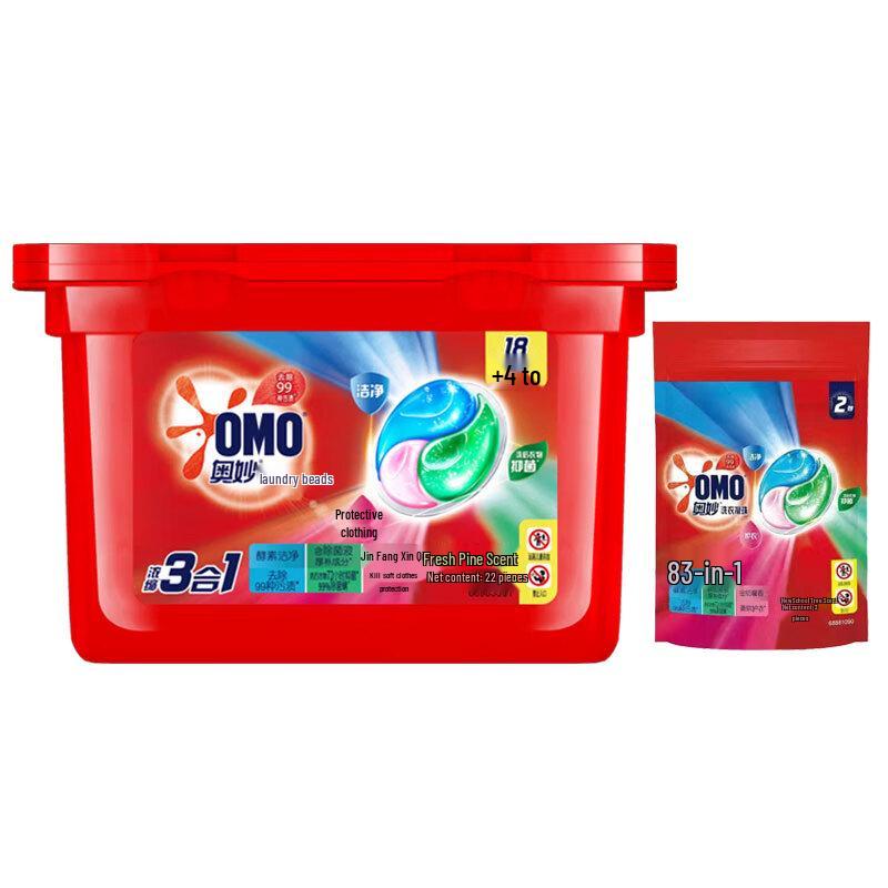 OMO Fresh Eucalyptus Laundry Pods
