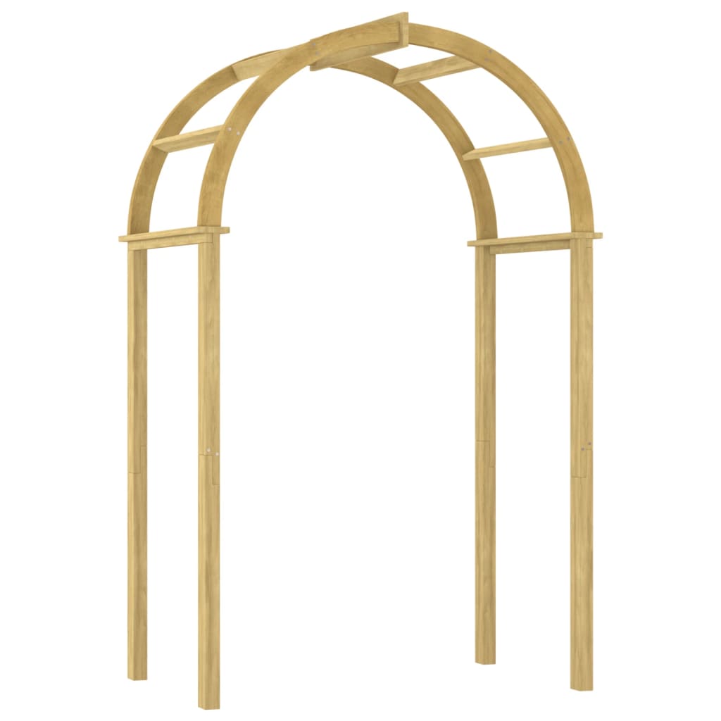 Vidaxl Pergola Ogrodowa, 141X97X243 Cm, Impregnowane Drewno Sosnowe