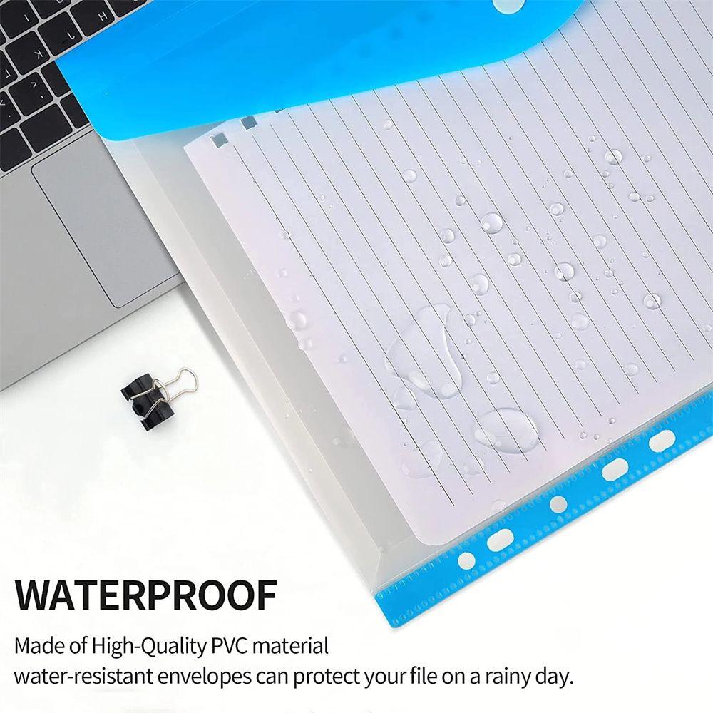 Bag Zipper bag Transparent Document Organizer Test Paper Holder Document Bag A4 File Folders
