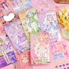 Книга-наклейка Yousheng Fashion Doll Dress-Up для девочек, бумажное craft своими руками с многоразовыми наклейками, творческая развивающая игрушка для детей, милый ручной подарок для
