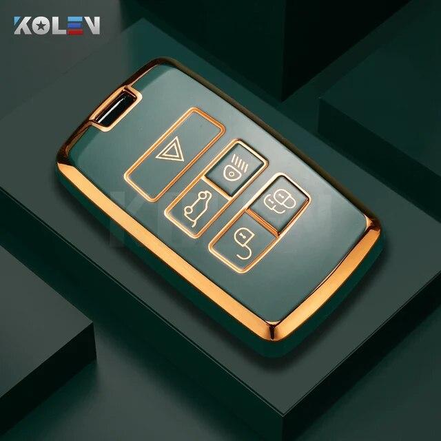 Модный чехол для дистанционного ключа из ТПУ для автомобиля, брелок для Land Rover Range Rover Evoque Discovery Sport Velar для Jaguar XE E-PACE XF