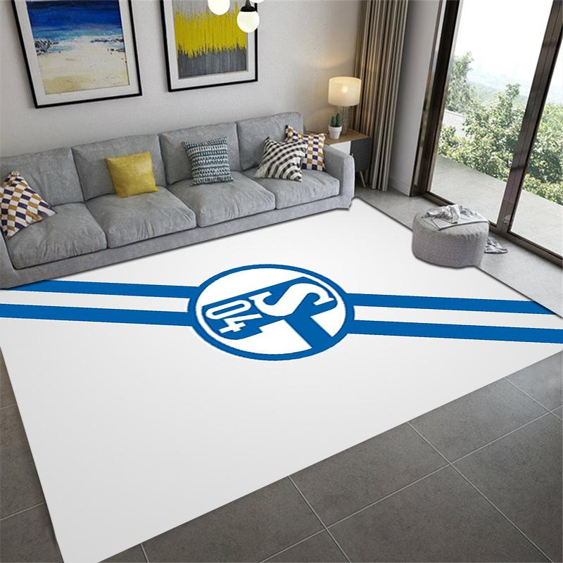 2025 New FC Schalke 04 Carpet Rug for Living Room Bedroom Home Sofa Decoration,Kids play Non-slip Floor Mat50