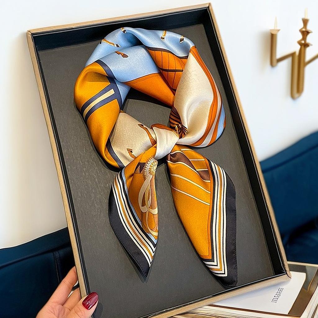 Professional Scarf Women's Spring and Summer Scarf Printed Scarf