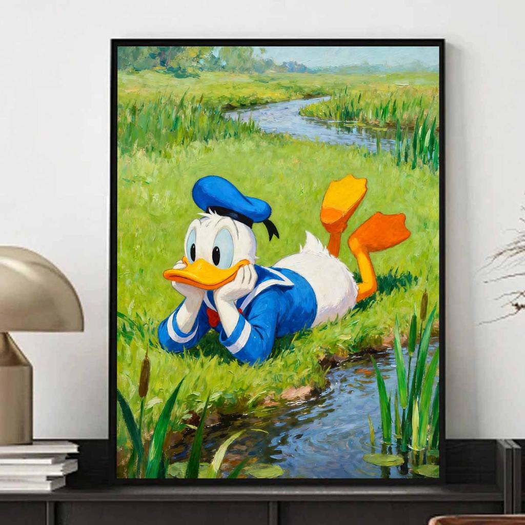 Disney Donald Duck diamond painting kit for living room, bedroom, study and other interior space decoration