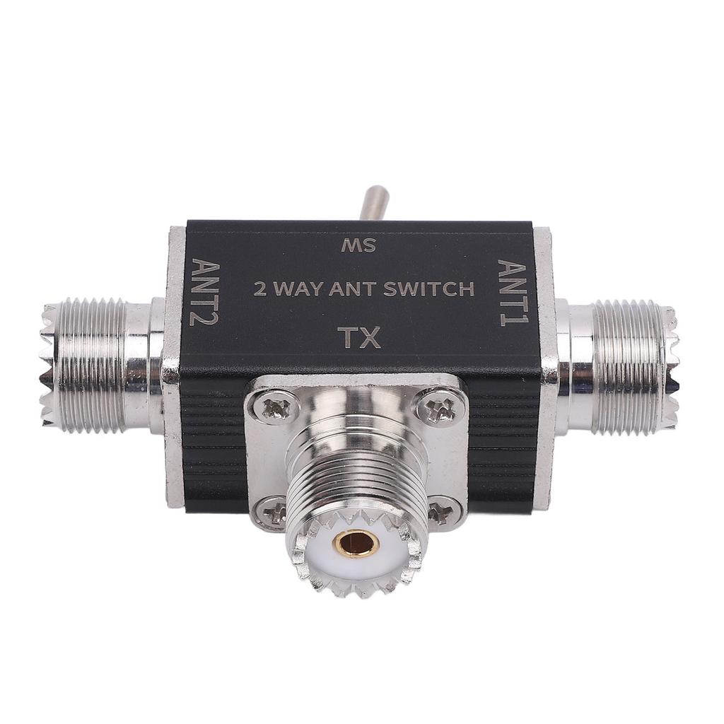 Антенный переключатель 1 вход 2 выхода 050 МГц Частота Интерфейс SO239 2-позиционный Ручной переключатель антенн
