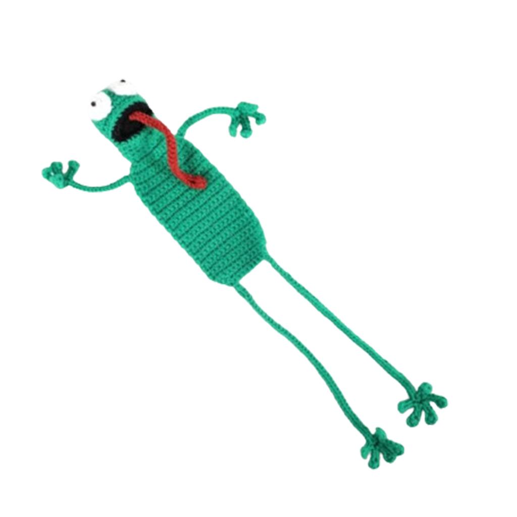 Вязаные крючком закладки с животными, вязаные вручную закладки, рождественские чулки, подарок для чтения ребенку, студенту, любителю книг