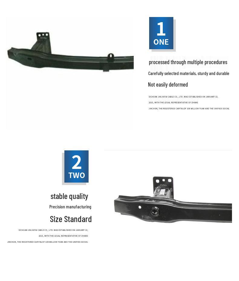 51112990187 Front Bumper Skeleton Anti-Collision Beam for BMW X1 E84