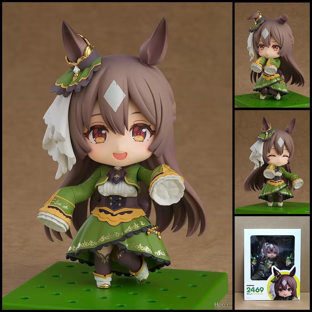 Аниме фигурка Uma Musume Pretty Derby №2468 - Kitano Black, Сменные лица, Подвижные суставы, Фигурка