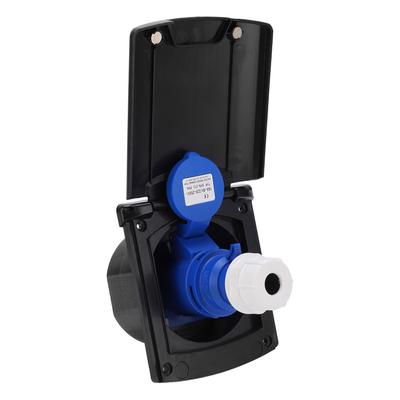 Розетка для автофургона, 3-контактная, внешняя, водонепроницаемая, встроенная, 220 В?250В 16А