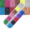 12 Colors Nail Glitter Powder Pigment Nail Art Decoration