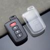 Прозрачный чехол для автомобильного ключа из ТПУ для Toyota Avalon Sequoia Tundra Tacoma 4Runner Land Cruise Prius RAV4 Highlander
