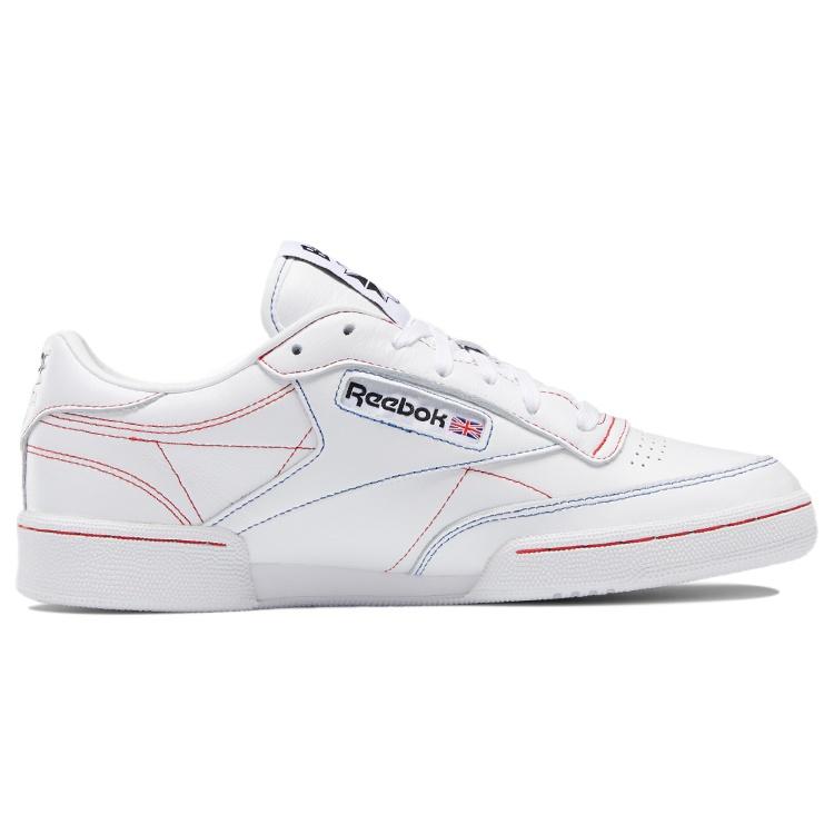 Reebok BAPE x Club C 85 'Белый' Мужские Q47367